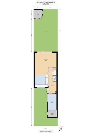 Floorplan - Schweitzerstraat 59, 1433 AH Kudelstaart